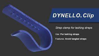 Ratchet strap storage  DYNELLO® Clip [upl. by Higley]