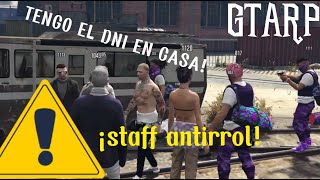 ¿Cuantos antirroles ves aqui Son staff GTARP [upl. by Tav]