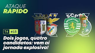 T4 Ep18  Dois jogos quatro candidatos vem aí jornada explosiva [upl. by Mellicent]