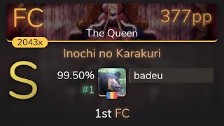 badeu  Hanabusa Sumireko  Inochi no Karakuri The Queen 9950 1 377pp 1st FC  osu [upl. by Philomena]