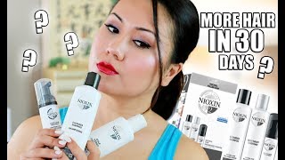 NIOXIN SYSTEM 2 FOR FULLER amp LONGER HAIR 30 DAY HONEST REVIEW [upl. by Sitra]