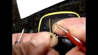 2n2222 Transistor  diode feature test with multimeter [upl. by Ennoitna]