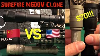 Surefire M600V Clone Review  Are You Just Paying For A Name [upl. by Aicylla24]