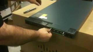 Cisco UCS 6100 Fabric Interconnect Unboxing [upl. by Ettesus94]