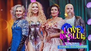 Army of Lovers feat Olya Polyakova  Love Is Blue SVERIGES FRIASTE INTERVJUSHOW [upl. by Crofoot110]