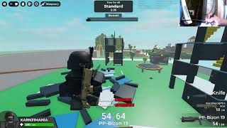 Another practice round Weaponry  Roblox [upl. by Azarria134]