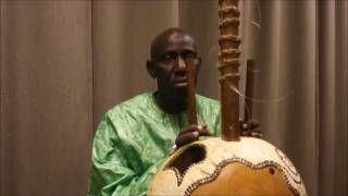 Jali Alagi MBye  storytelling from the Gambia the story of BAMBA BOJANG [upl. by Emsoc]