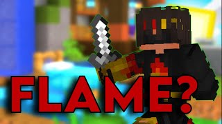 Pretending To Be Flame Frags In Hive Bedwars [upl. by Lenhart803]