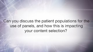 Patient Profiles amp Content Selection Impact on STI amp Womens Health Panels [upl. by Nerine]