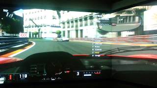 2013 PS3 Gran Turismo 5 Triple 93quot projection screens Panasonic PTAE7000 Circuito de Madrid [upl. by Ettenoj203]