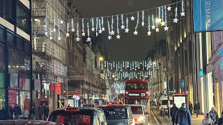 London LIVE Oxford Street Christmas Lights 2024 [upl. by Atal405]