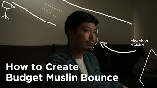 How to Create Budget Muslin Bounce BleachedUnbleached  Cinematic Lighting Tutorial  amaran F21C [upl. by Aikram298]