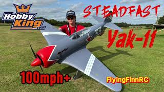 Hobbyking Steadfast Yak11 review [upl. by Nidia]