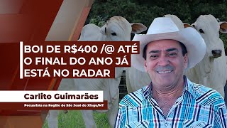 Boi tem fôlego para novas altas até o final do ano com arroba testando os R400 alerta pecuarista [upl. by Laurianne732]