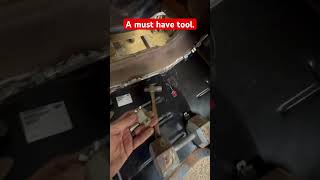 F150 floor pan fit up youtube shorts metal repair diy automobile project restoration tools [upl. by Herriott]