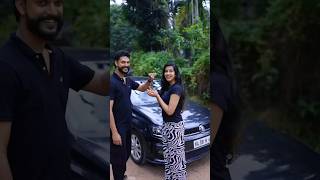 Birthday surprise 😍❤️ New car gift 😍❤️ youtubeshorts couplegoals [upl. by Branscum]