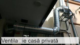 Sistemul de ventilație de alimentare a unei case particulare și proiectarea acestuia [upl. by Nnylaf]