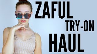 ZAFUL TRYON HAUL  pastella 28 [upl. by Etterual904]