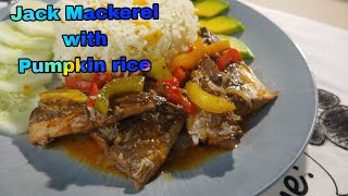 THE ULTIMATE JACK MACKEREL WITH PUMPKIN RICE [upl. by Yrocaj]