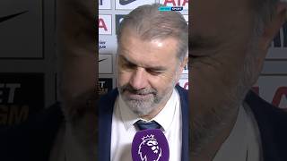 Tottenham lose to Ipswich Town at home and Ange Postecoglou says its on him 🗣️ Shorts [upl. by Eidnew]