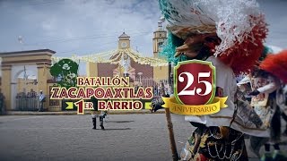 25 Aniversario Zacapoaxtlas 1er BarrioCARNAVAL HUEJOTZINGO [upl. by Grew]