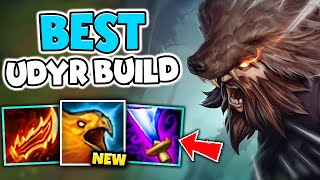 THIS KOREAN UDYR BUILD WILL 100 INCREASE YOUR WINRATE ON HIT BUILD  League of Legends [upl. by Burgener968]