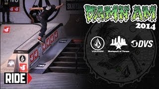 Volcom Damn Am 2014 Day 3  Finals amp DVS Best Trick [upl. by Yrahca]