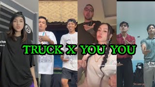 TRUCK X YOU YOU DANCE CHALLENGE  TIKTOK COMPILATION [upl. by Fiorenze]