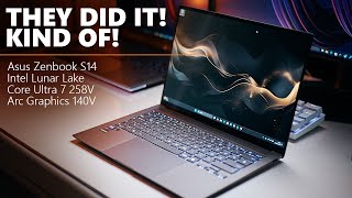 Asus Zenbook S14 with Intel Lunar Lake review  two steps forward one step back [upl. by Skcirdnek]