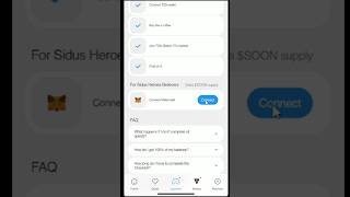 Ton Station Airdrop How to Connect Metamask in For Sidus Heroes Believers Task [upl. by Aicenet]