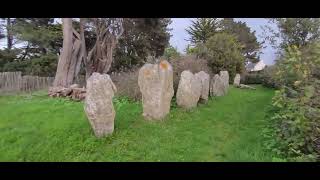 Le cromlech de kerbougnec à Saint Pierre quiberon [upl. by Immas]