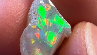 Let’s cut some opal  Ethiopian Welo opal cutting and polishing [upl. by Niowtna]