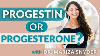 Should you take Progesterone or Progestin ps it matters [upl. by Eli51]