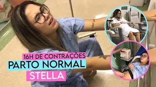 PARTO NORMAL  39 SEMANAS  STELLA [upl. by Fairley]