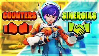 COMO JUGAR CON Y CONTRA JUNO COUNTERS Y SINERGIAS  SESUKO OVERWATCH 2 [upl. by Nuj392]