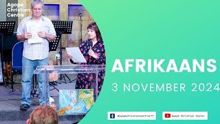 🔴 Afrikaans 3 November 2024 Uitsending [upl. by Launam683]