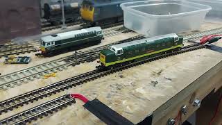 N gauge farish class 55 Deltic dcc sound by Delticnapier [upl. by Nivak]