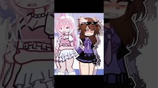 Fake COLLAB with helenaofficial16 gacha gachaclub gachalife tiktok shorts short [upl. by Aon]