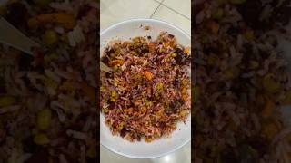 Day 3100 High protein rice salad weightlossrecipe healthysaladforweightloss [upl. by Kciwdahc]