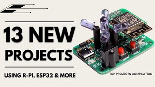 13 Brilliant Projects using RaspberryPi ESP32 amp more on PCBs [upl. by Enileme379]