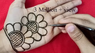 New simple arabic mehndi designs  latest palm mehndi designs  Arabic mehndi  Mehndi designs [upl. by Asher]