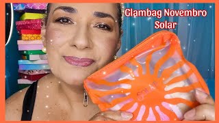 Glambag Novembro  Edição Solar ☀️ 🌞 [upl. by Luas]