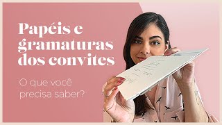 Gramaturas e papéis  tudo que você precisa saber [upl. by Johns]