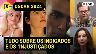 🔴 OSCAR 2024 Filmes indicados  MELHORES e PIORES  onde assistir l AO VIVO [upl. by Aihtyc]