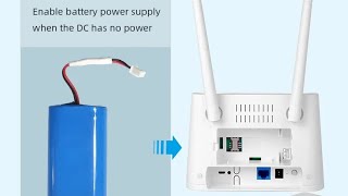 4G WiFi ROUTER with Battery 🔋 [upl. by Sondra]