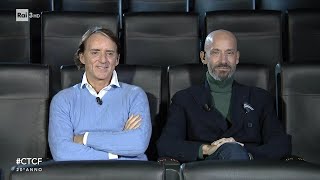 Roberto Mancini e Gianluca Vialli  Che Tempo Che Fa 27112022 [upl. by Talich]