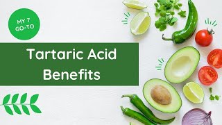 TARTARIC ACID BENEFITS ▷ 7 Tips To Learn More [upl. by Ivanna531]