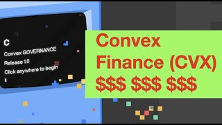 Convex Finance CVX 5 Billion Dollar Token Update [upl. by Ecirtal]