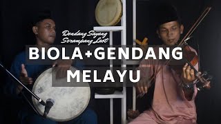 Alunan Biola Melayu dondang sayang amp serampang Laot Adi Lingkepin ft Bujang Hafeq [upl. by Kanter221]