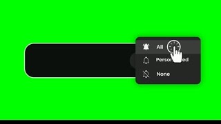 green screen subscribe button create😱 [upl. by Yrreb739]